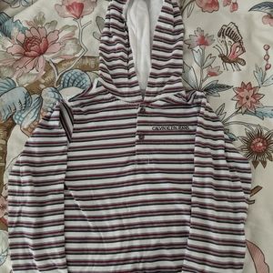 Calvin Klein Boys Size 6 Long Sleeve Hooded T-shir